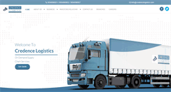 Desktop Screenshot of credencelogistics.com